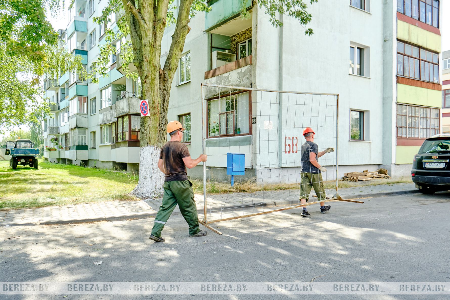 В Березе начаты работы по капремонту дома на ул. Советской — BEREZA.BY