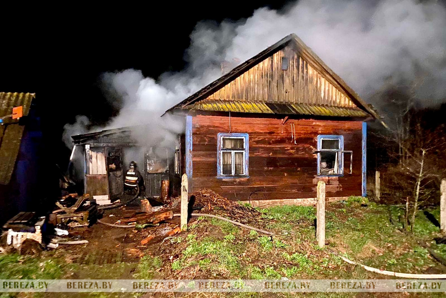 В Оницевичах горел жилой дом — BEREZA.BY