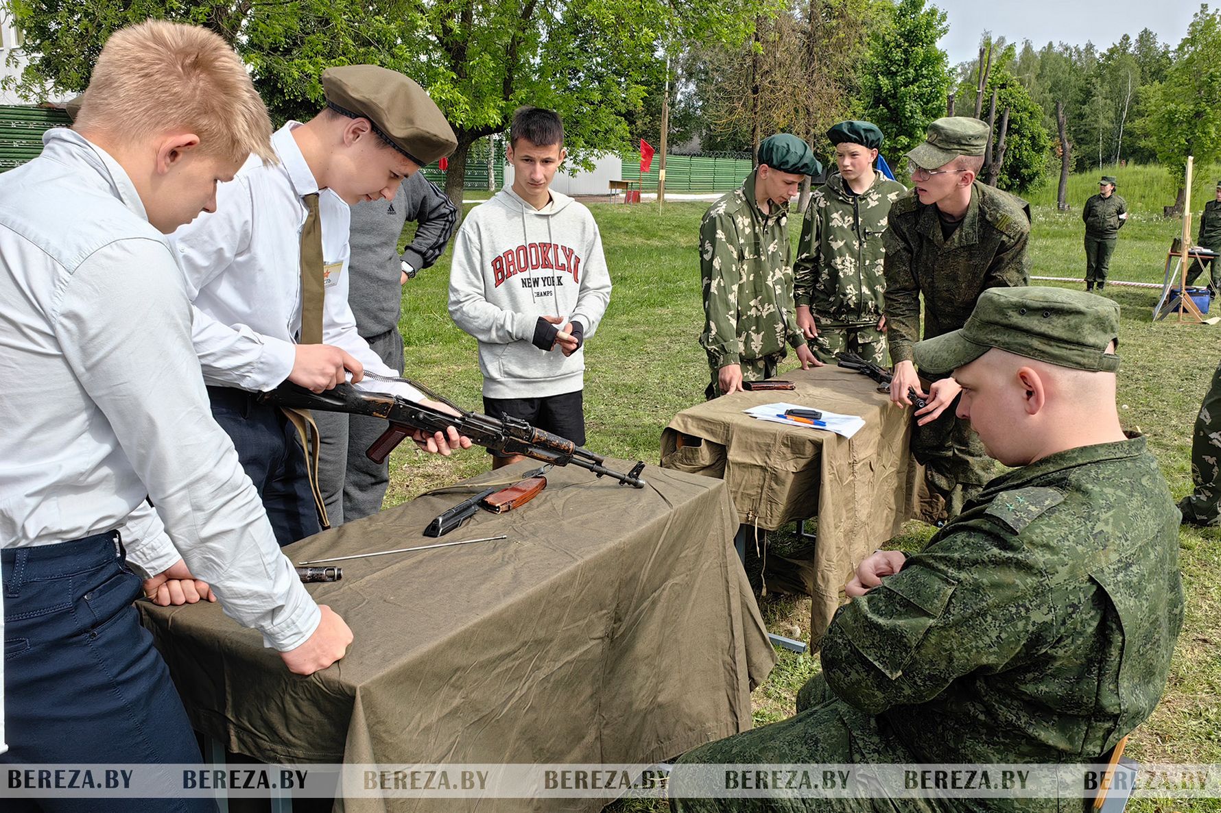 Военно-патриотическая игра «Орленок» объединила 190 школьников Березовского  района — BEREZA.BY