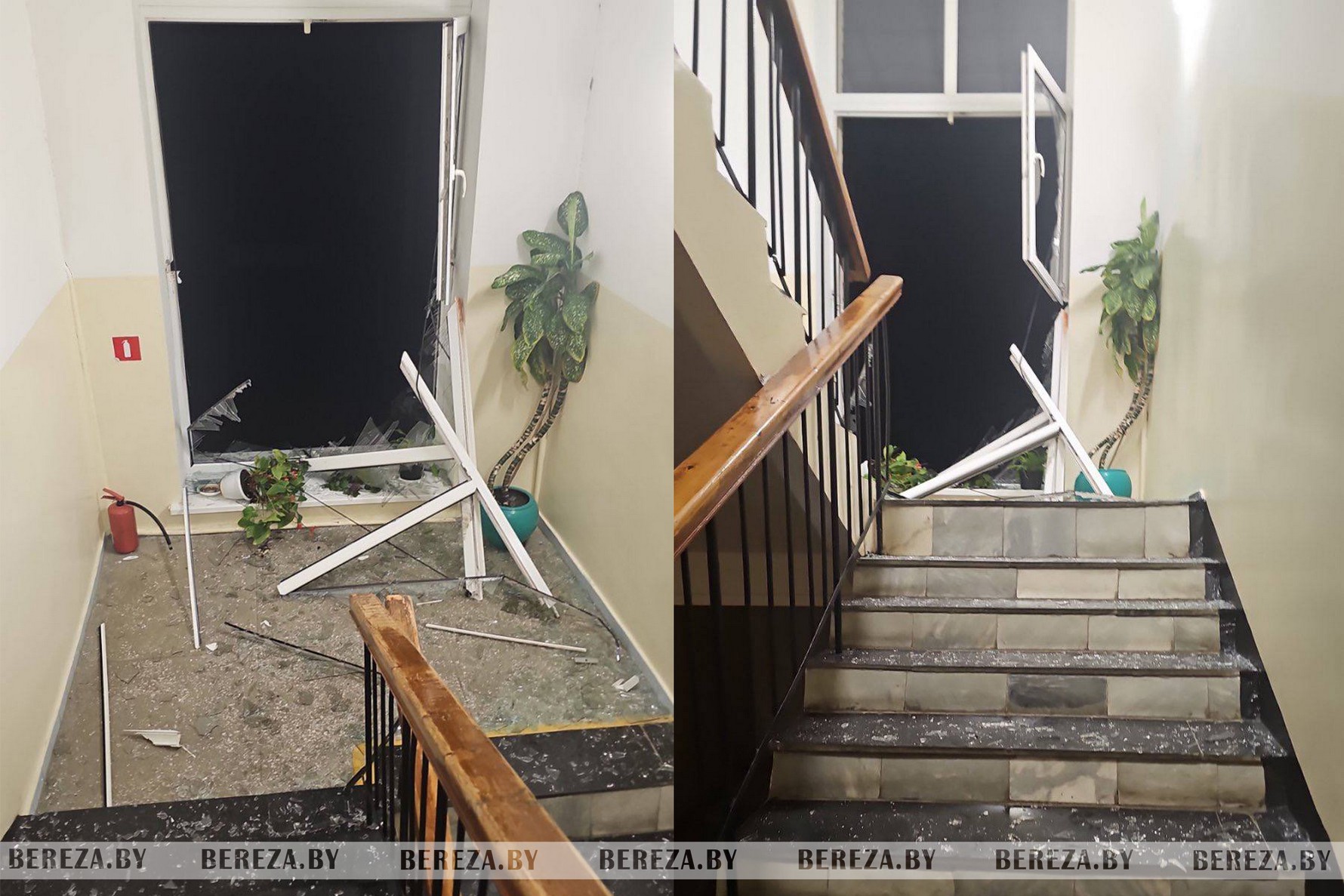 В Брестской области колесо полуприцепа попало в медицинское учреждение